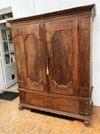 Antieke Eikenhouten Kast, Antiek en Kunst, Antiek | Meubels | Kasten, Ophalen of Verzenden