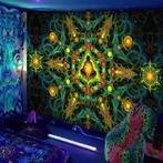 Psychedelisch Wandkleed 3 / 3D Wand Kleed Trip Lichtgevend, Verzenden, Nieuw, Rechthoekig