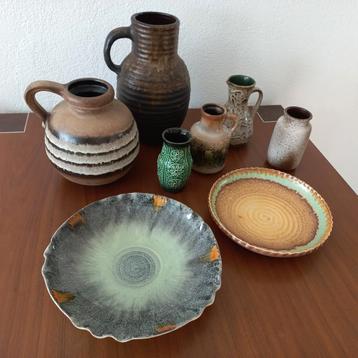 Retro, vintage aardewerk DDR GDR West-Germany beschikbaar voor biedingen