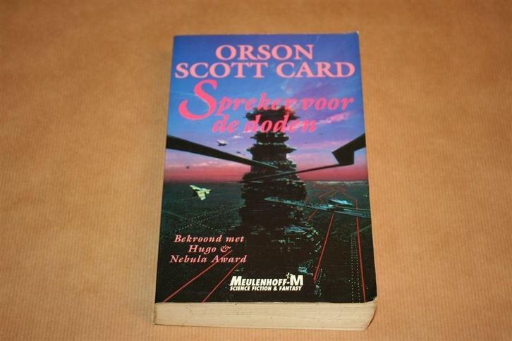 Spreker voor de doden - Orson Scott Card, Boeken, Science fiction, Gelezen, Ophalen of Verzenden