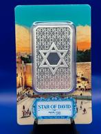 1oz pamp suisse star of david baar - zilver, Postzegels en Munten, Edelmetalen en Baren, Ophalen of Verzenden, Zilver