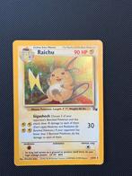 Raichu holo pokemon fossil set, Ophalen of Verzenden, Zo goed als nieuw, Losse kaart