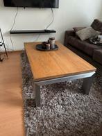 Robuuste Salontafel 140x80x50, Huis en Inrichting, Tafels | Salontafels, Ophalen, 100 tot 150 cm, 50 tot 75 cm, Eikenhout