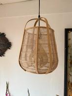 Nieuw: bamboe hanglamp van Xenos, Huis en Inrichting, Lampen | Hanglampen, Hout, Ophalen of Verzenden, Zo goed als nieuw, Naturel