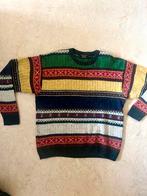 Kleurrrijke wollen trui Osvaldo Bruni, Kleding | Dames, Truien en Vesten, Ophalen of Verzenden, Zo goed als nieuw, Maat 38/40 (M)