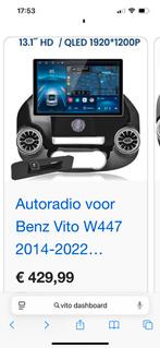 Mercedes Vito W447 Autoradio Scherm 2014-2022, Auto diversen, Ophalen of Verzenden, Nieuw