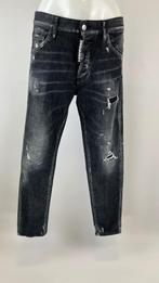DSQUARED2 Zwart destroyed high waist jeans Maat IT 40-EU 38, Zwart, Ophalen of Verzenden, Zo goed als nieuw, Dsquared2