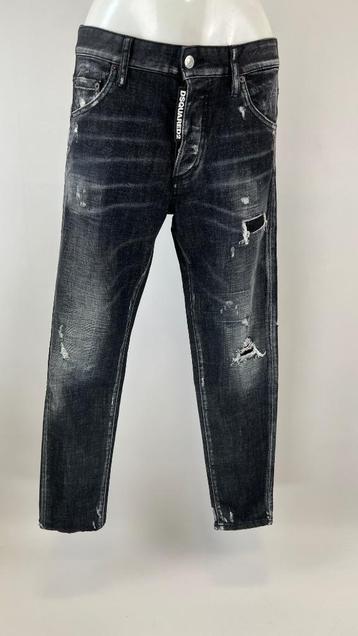 DSQUARED2 Zwart destroyed high waist jeans Maat IT 40-EU 38  beschikbaar voor biedingen