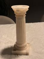 Mooie Albasten Kandelaar, Ophalen of Verzenden, Overige materialen