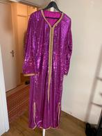 Paarse Glitter Kaftan - Nieuw!, Kleding | Dames, Jurken, Ophalen of Verzenden, Nieuw, Paars, Onder de knie