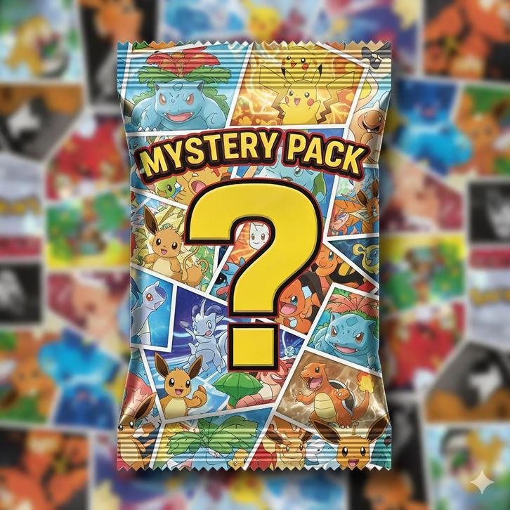 Mystery Pokemon pack [20 kaarten], Hobby en Vrije tijd, Verzamelkaartspellen | Pokémon, Nieuw, Meerdere kaarten, Verzenden