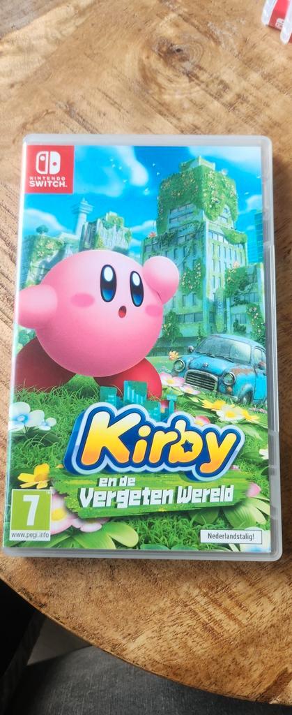 Kirby en de vergeten wereld - Nintendo Switch, Spelcomputers en Games, Games | Nintendo Switch, Zo goed als nieuw, Platform, 1 speler
