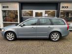 Volvo V50 D2 Drive 115pk Start/stop Leer navi, Voorwielaandrijving, Zwart, 4 cilinders, 1290 kg