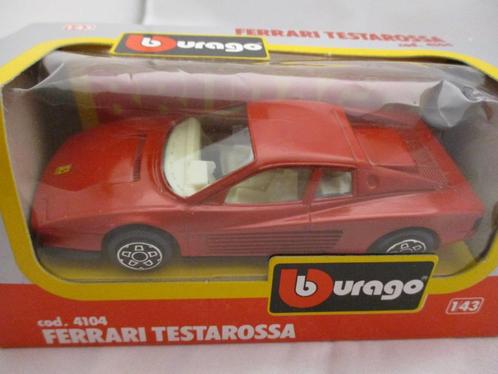 Bburago Ferrari Testarossa, Hobby en Vrije tijd, Modelauto's | 1:43, Nieuw, Auto, Overige merken, Ophalen of Verzenden