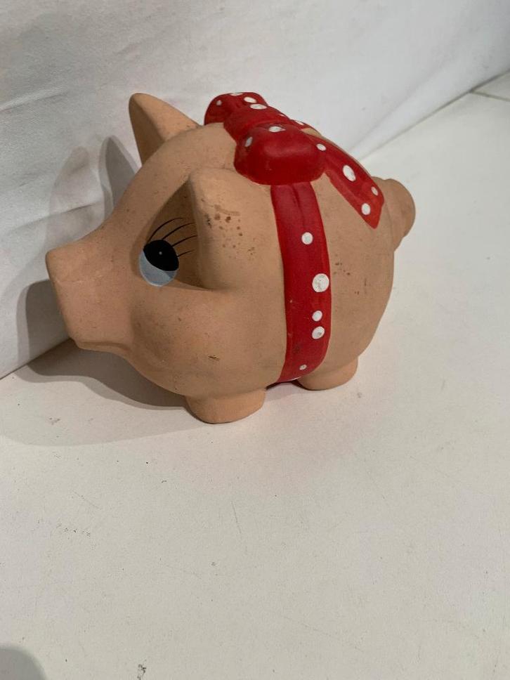 Spaarvarkentje, Verzamelen, Spaarpotten, Dier, Metaal of Blik, Ophalen of Verzenden