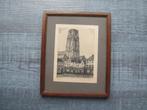 Laurenskerk Rotterdam - lithografie Cecil, Antiek en Kunst, Kunst | Litho's en Zeefdrukken, Ophalen of Verzenden