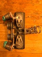 Lewmar ocean size 1 traveller en 4 genua blokken, Watersport en Boten, Ophalen, Gebruikt, Tuigage en Masten, Zeilboot