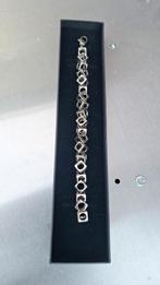 Kubus armband zilver 925 hoogste gehalte gekeurd, Ophalen of Verzenden, Zo goed als nieuw, Zilver, Zilver