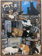 Katten poezen poes soorten reclamebord van metaal wandbord