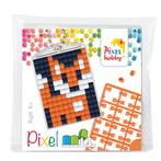 Pixelhobby medaillon startset vos sleutelhanger, Hobby en Vrije tijd, Knutselen, Ophalen of Verzenden, Nieuw, Materiaal