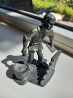 Tinnen beeldje beroepen metselaar, Antiek en Kunst, Antiek | Tin, Ophalen of Verzenden