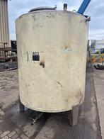 Dubbelwandige RVS tank staand circa 4m², Ophalen, Gebruikt