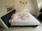 Zwarte norma Boxspring 210 bij 180, Gebruikt, Tweepersoons, Ophalen of Verzenden, 180 cm