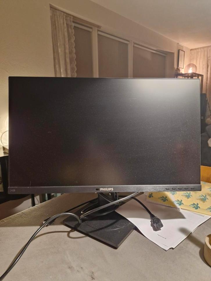 Full hd Philips 242B1G/00, Computers en Software, Computerbehuizingen, Zo goed als nieuw, Ophalen of Verzenden