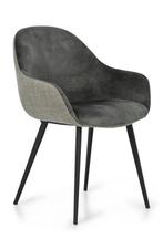 Montel eetkamerstoelen – set van 6 (4x groen, 2x cognac), Huis en Inrichting, Stoelen, Ophalen, Overige kleuren, Nieuw, Stof