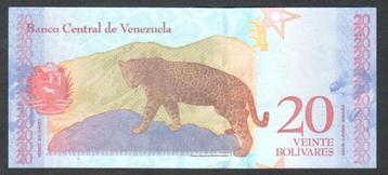 Bankbiljet - Venezuela 20 Bolivares 2018 - UNC. beschikbaar voor biedingen