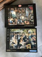 Twee Clementoni Museum Collection Puzzels 1000 stukjes, Ophalen of Verzenden, 500 t/m 1500 stukjes, Zo goed als nieuw, Legpuzzel