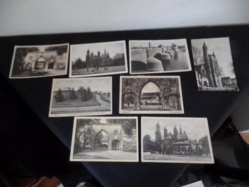 Maastricht ansicht vrijthof poort waarachtig brug basiliek, Verzamelen, Ansichtkaarten | Nederland, Gelopen, Limburg, 1920 tot 1940