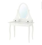 Hemnes ikea kaptafel / make-up tafel met spiegel, Ophalen, 50 tot 100 cm, Zo goed als nieuw, Minder dan 100 cm