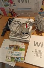 Wii console plus spel en doos (Lees beschrijving), Spelcomputers en Games, Spelcomputers | Nintendo Wii, Met 1 controller, Gebruikt