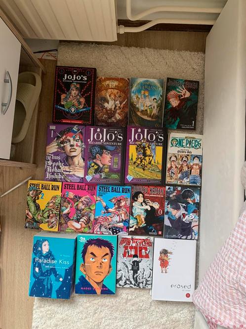 16 manga’s, Boeken, Kinderboeken | Jeugd | 13 jaar en ouder, Zo goed als nieuw, Ophalen