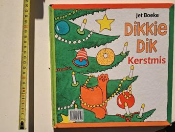 dikkie dik sinterklaas/kerst omdraaiboek Jet Boeke hardcover beschikbaar voor biedingen
