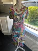 Zomerjurk veel kleurig L / XL, Maat 42/44 (L), Zo goed als nieuw, Knielengte, Verzenden