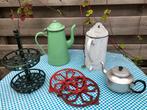 Een lot brocante franse keuken spullen / opruiming, Ophalen