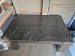 salon tafel, Tuin en Terras, Ophalen, Gebruikt, Rechthoekig, Hout