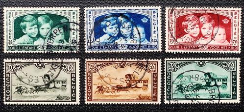 Belgie 404-409 gestempeld, Postzegels en Munten, Postzegels | Europa | België, Gestempeld, Ophalen of Verzenden