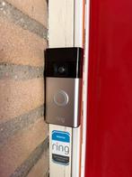 Ring Videodeurbel op Batterij, Doe-het-zelf en Verbouw, Alarmsystemen, Beweging, Ophalen of Verzenden, Zo goed als nieuw, Compleet systeem