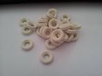 Bandjes Dinky Toys 17mm wit block, Verzenden, Nieuw, Auto, Dinky Toys