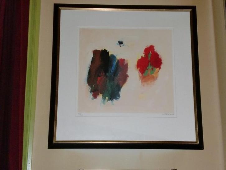 Eugène Brands, Cobra, 'Nuages', zelden aangeboden, Antiek en Kunst, Kunst | Litho's en Zeefdrukken, Ophalen of Verzenden