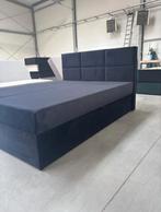 Elegante Bedframe met Knopen – Beschikbaar in Meerdere Maten, Verzenden, Wit, Dekbedovertrek, Nieuw