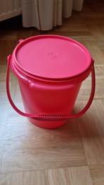 Tupperware  Reuze-emmer / Wasemmer / Emmer, Huis en Inrichting, Ophalen of Verzenden, Zo goed als nieuw, Rood, Overige typen
