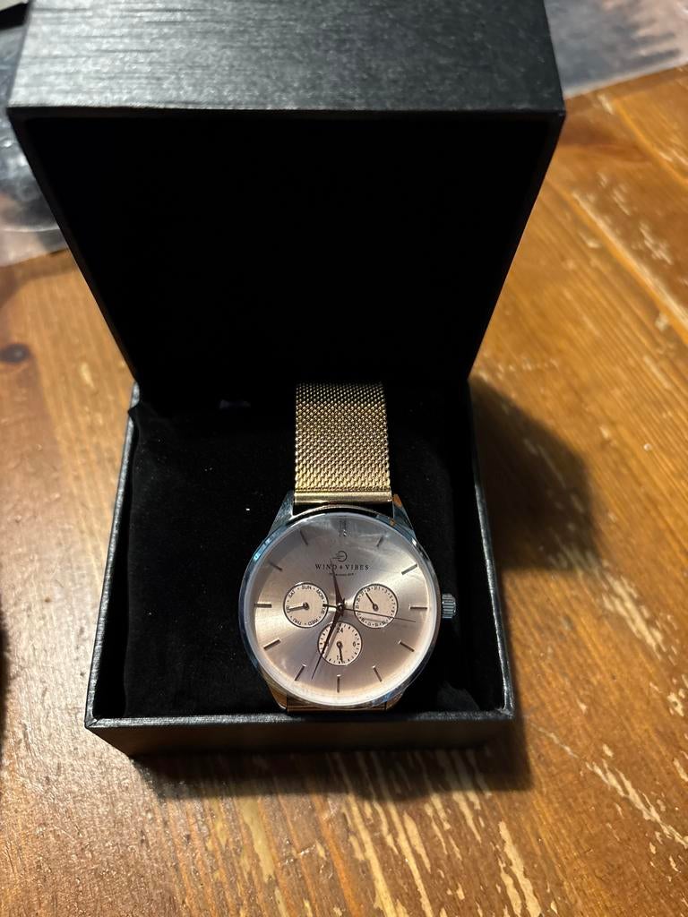 Wind & vibes horloge, Ophalen of Verzenden, Nieuw, Overige merken