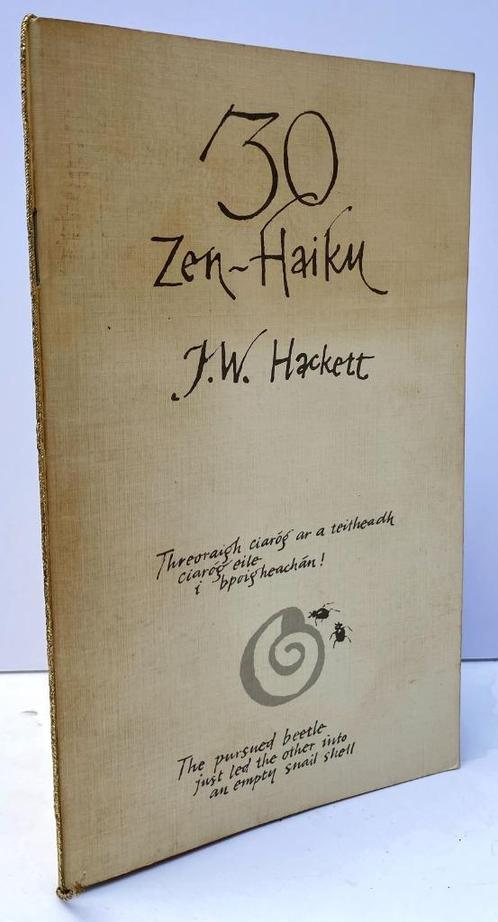 Hackett, J.W. - 30 Zen- Haiku (1994), Boeken, Gedichten en Poëzie, Zo goed als nieuw, Ophalen of Verzenden