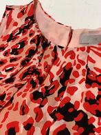 Nieuwe jurk, print roze/rood, super vrouwelijk model 38-42, Nieuw, Maat 38/40 (M), Ophalen of Verzenden, Roze