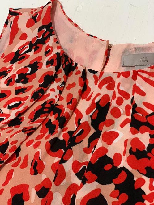 Nieuwe jurk, print roze/rood, super vrouwelijk model 38-42, Kleding | Dames, Jurken, Nieuw, Maat 38/40 (M), Roze, Ophalen of Verzenden