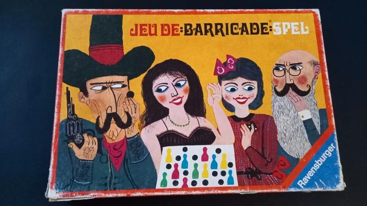 Jeu De Barricade Spel, Hobby en Vrije tijd, Gezelschapsspellen | Bordspellen, Gebruikt, Ophalen of Verzenden